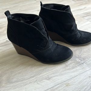 David Arrcon 7.5 booties blk